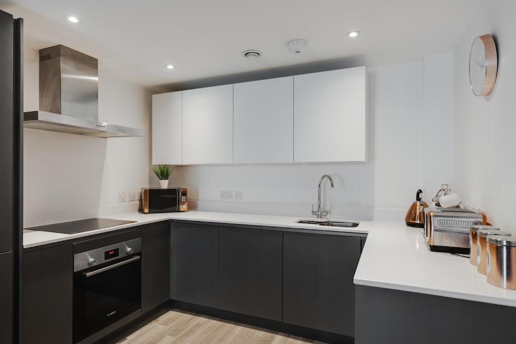 City Living Penthouse Apartment With Parking Manchester Ngoại thất bức ảnh